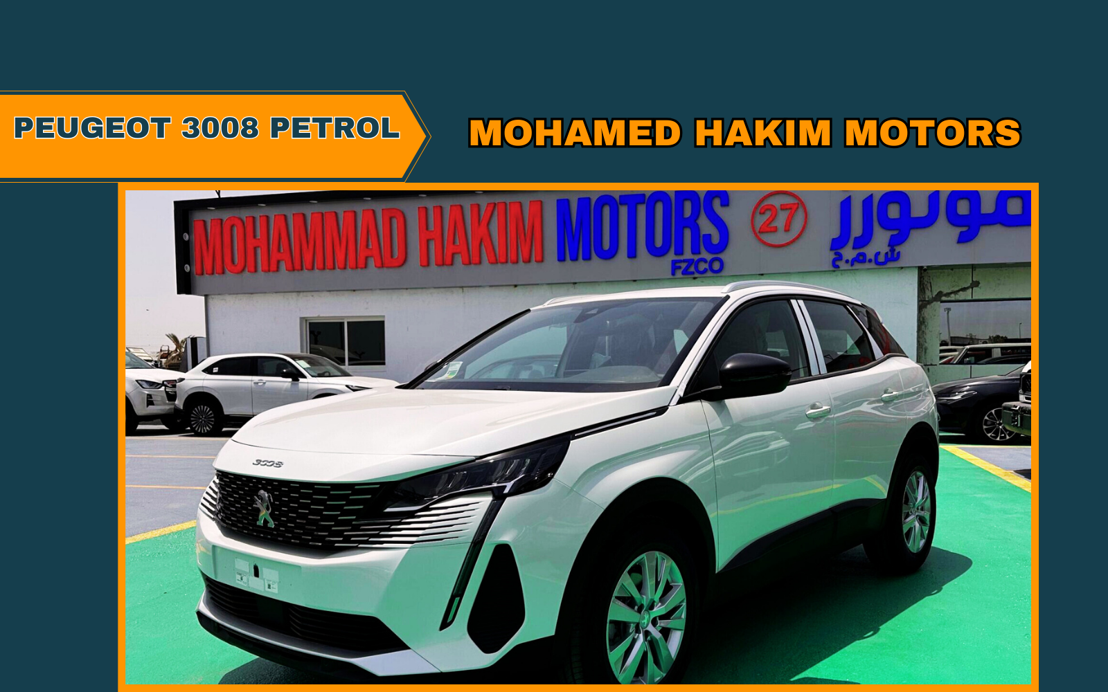 Peugeot 3008 d'occasion à vendre à Dubai, livrable à Abidjan
